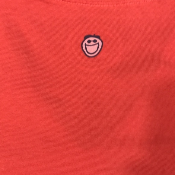 Life is Good 8th Note “Worthy” V-Neck Coral Screen T-Shirt size M - Picture 8 of 10